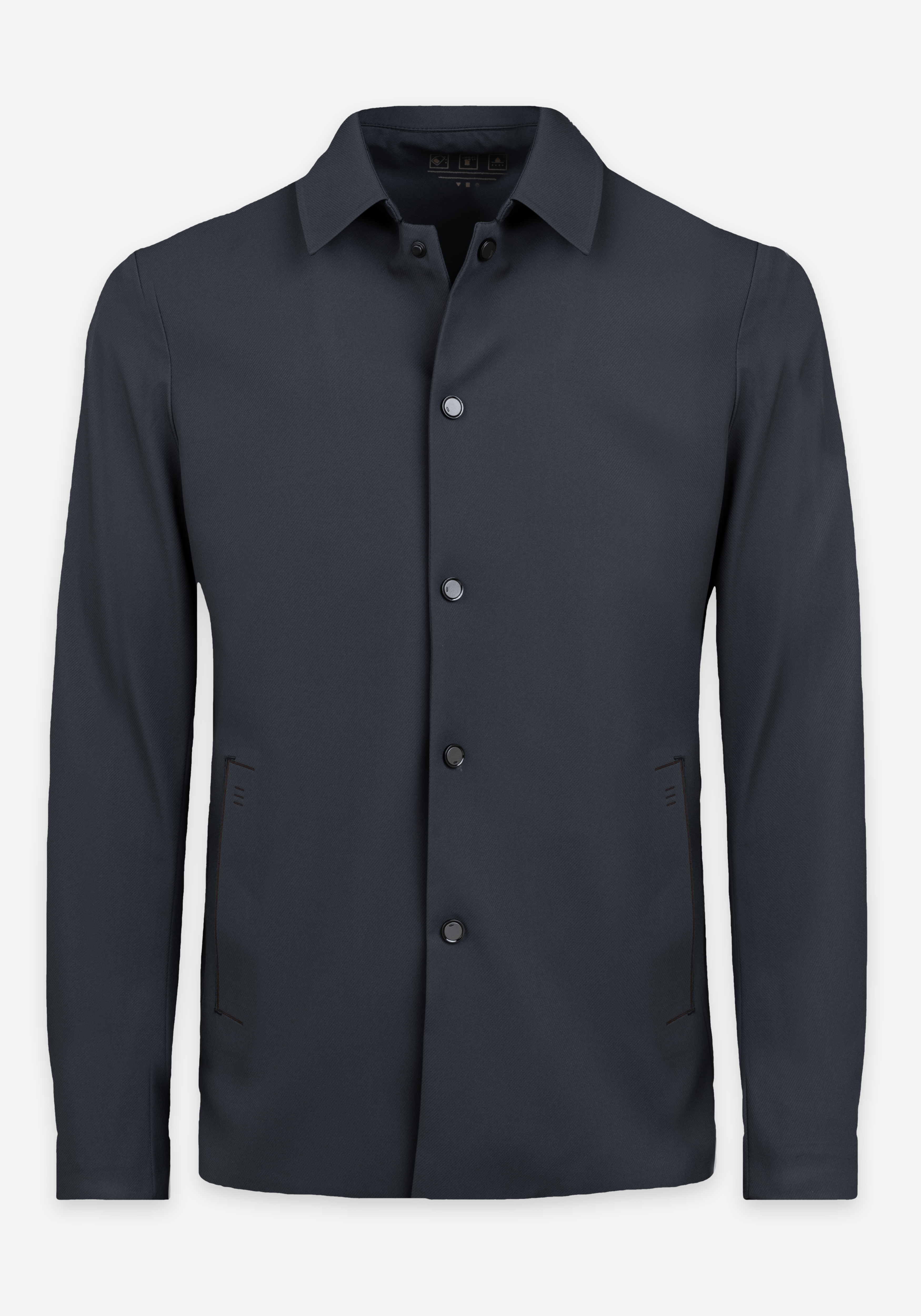 Anthracite Grey Block-Tech Jacket