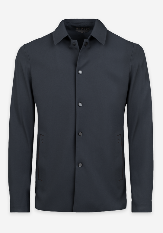 Anthracite Grey Block-Tech Jacket