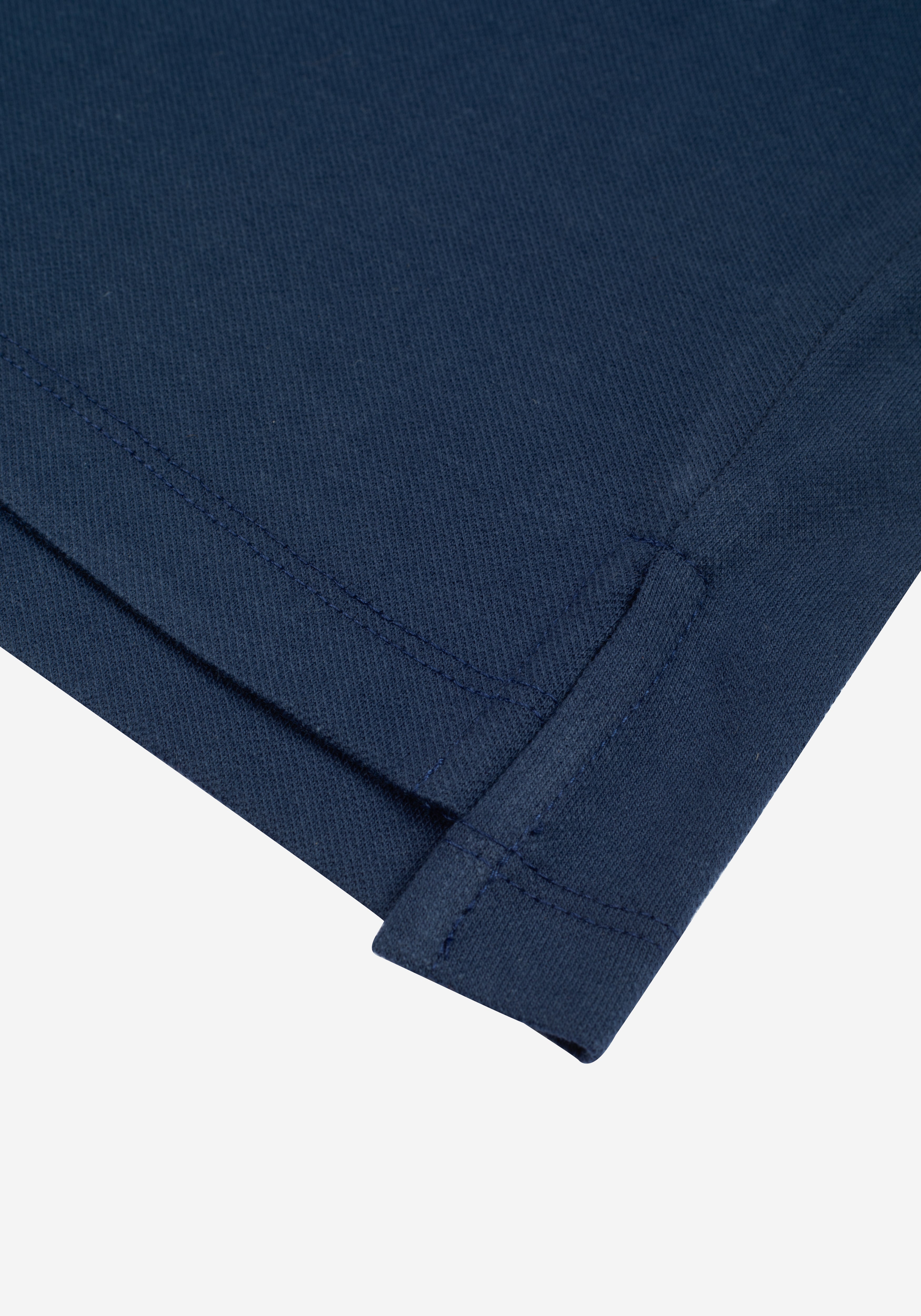 Mist Navy Cotton Polo Shirt