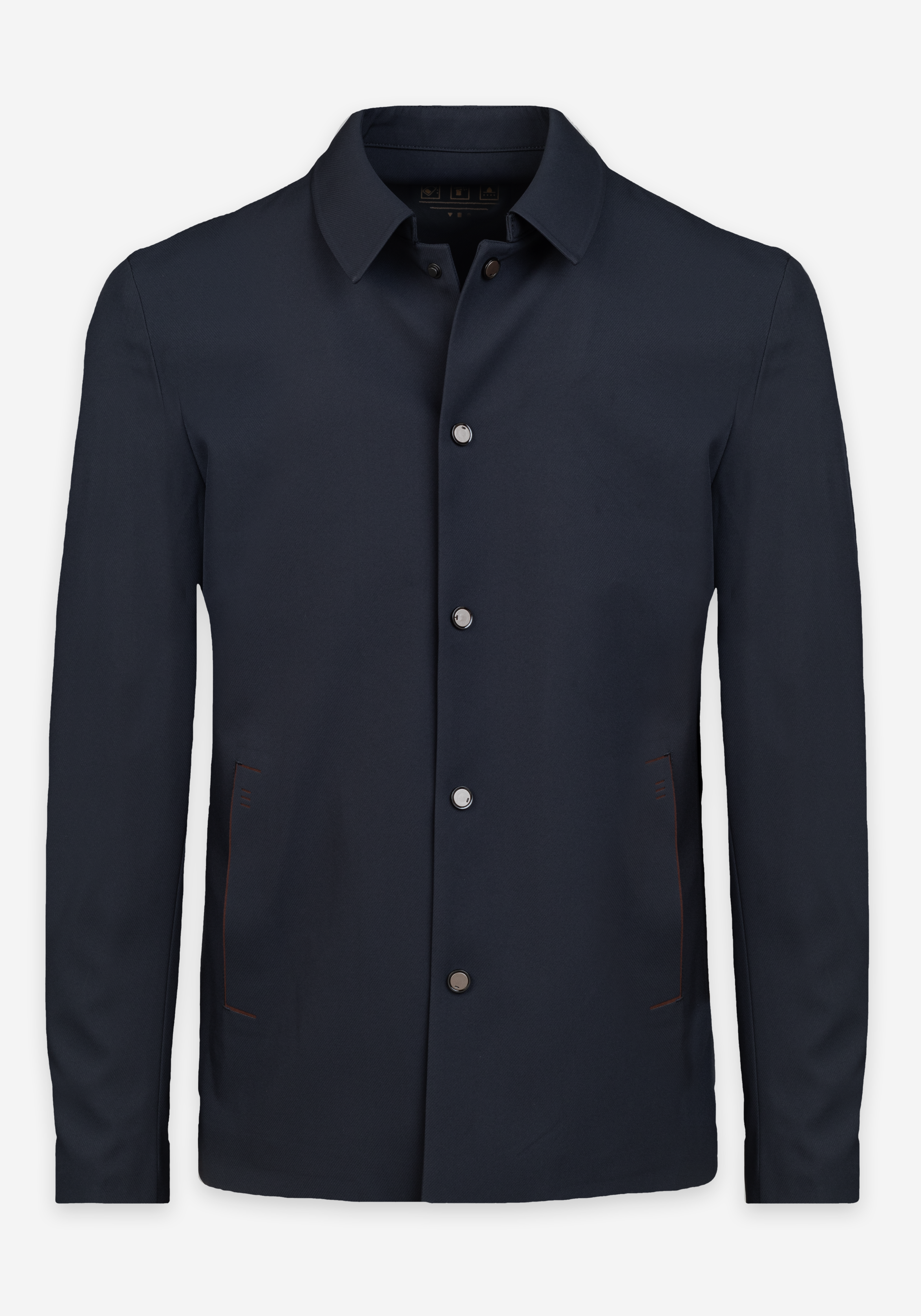 Classic Navy Block-Tech Jacket