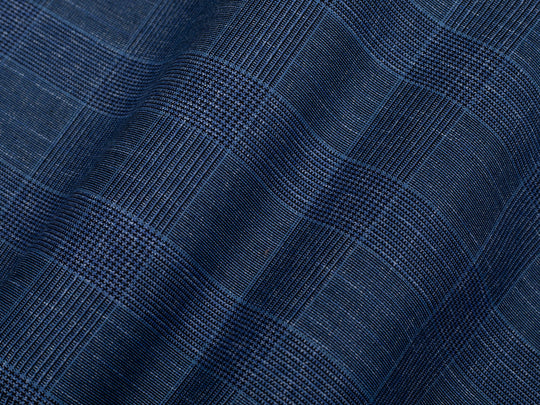 Blue Checked Pants