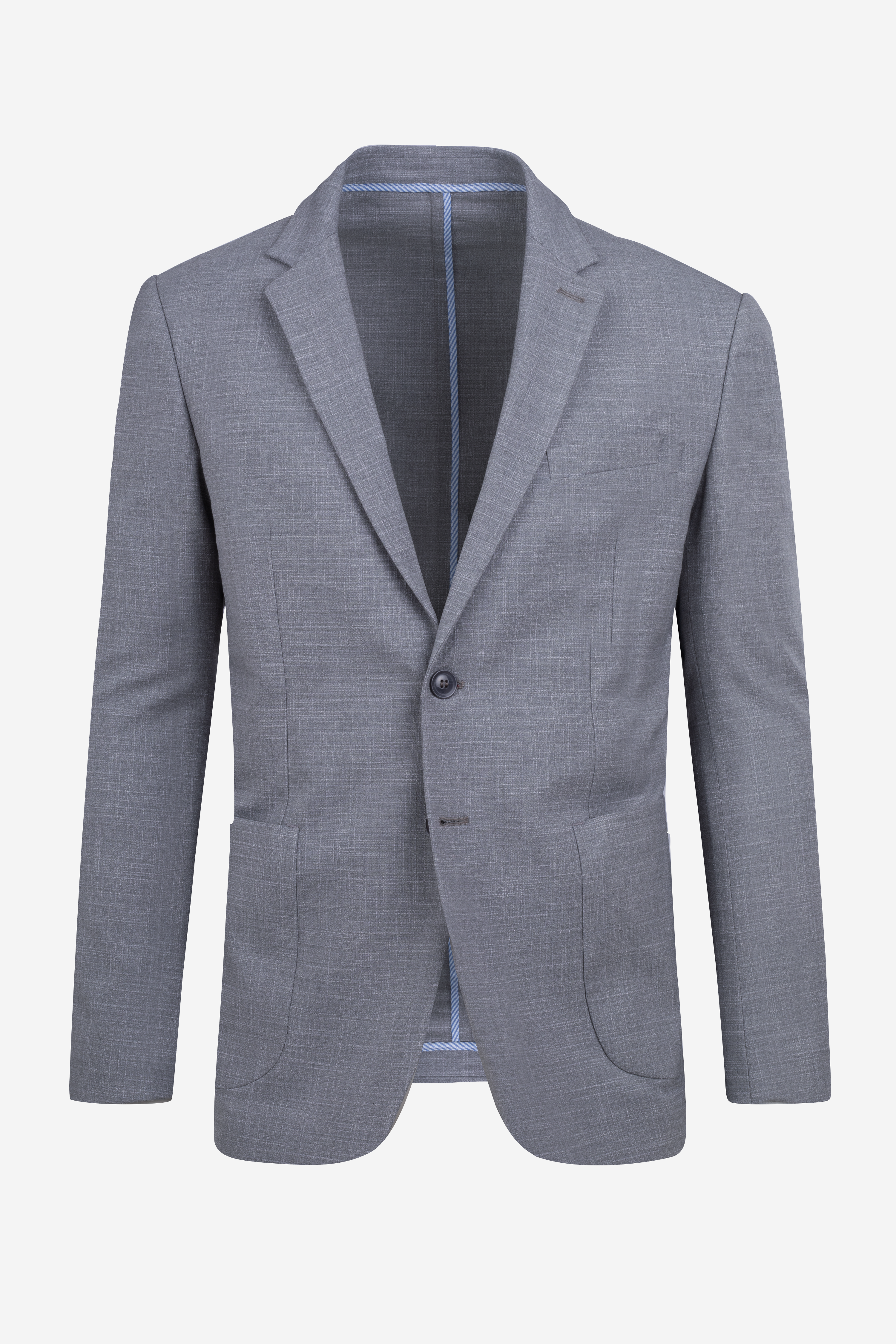 Contemporary Fit French Gray Havana Blazer