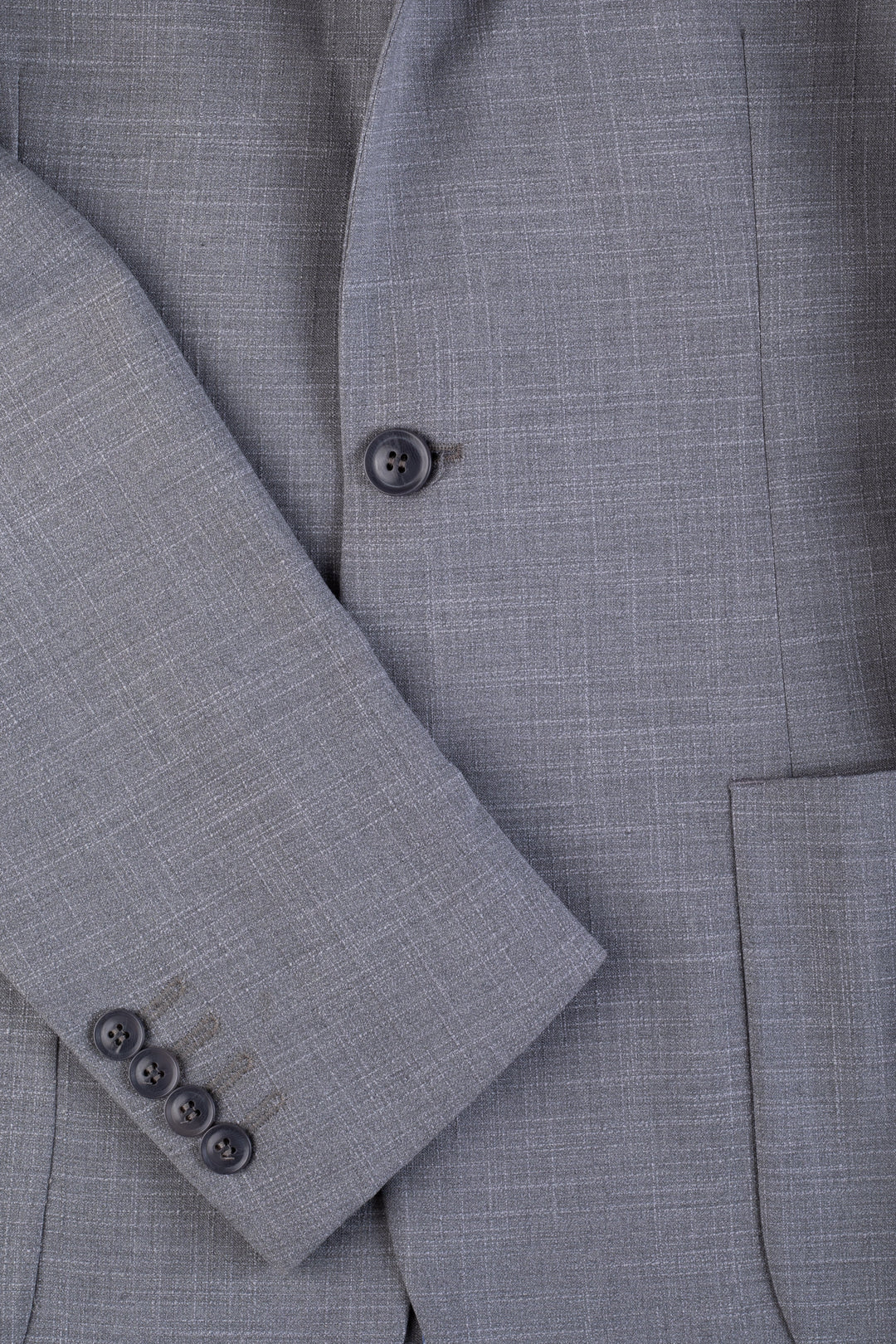 Contemporary Fit French Gray Havana Blazer