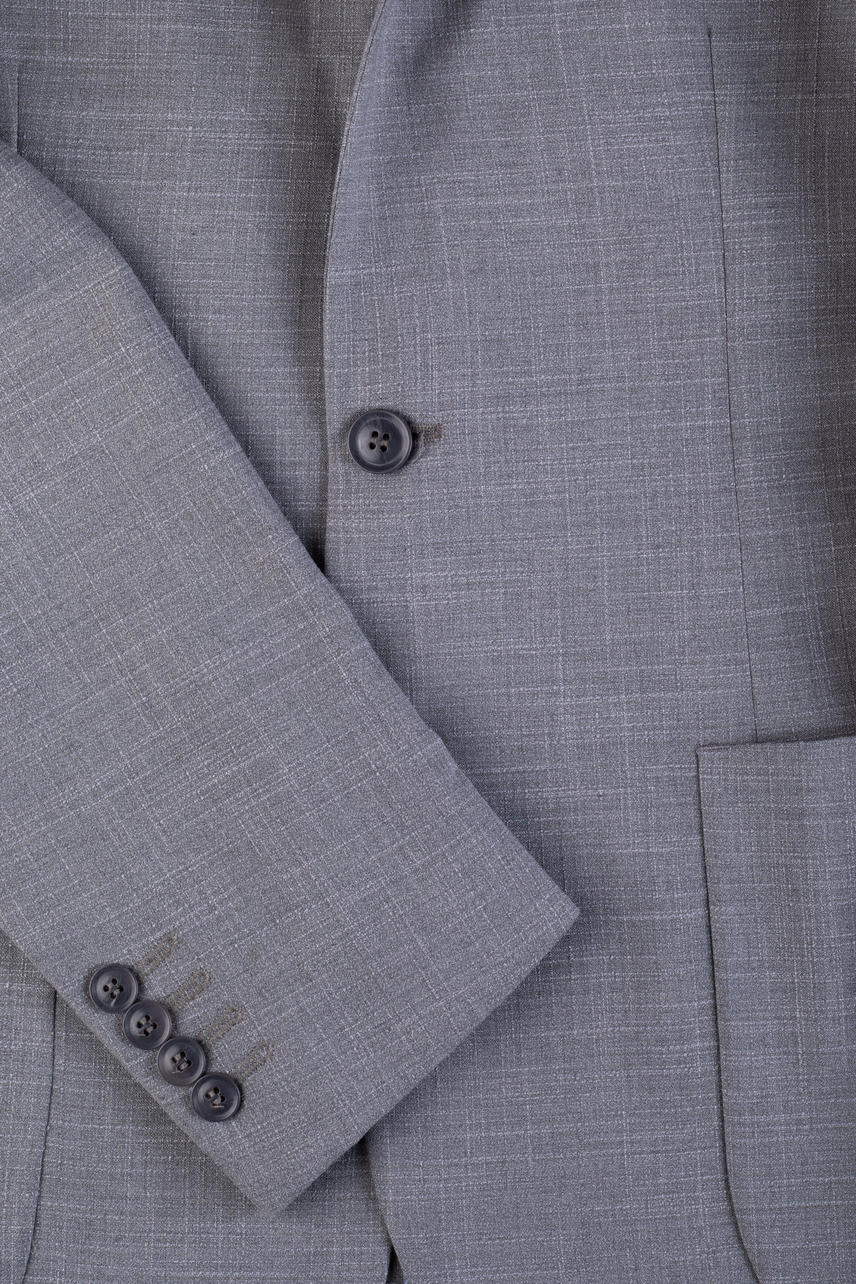 Contemporary Fit French Gray Havana Blazer