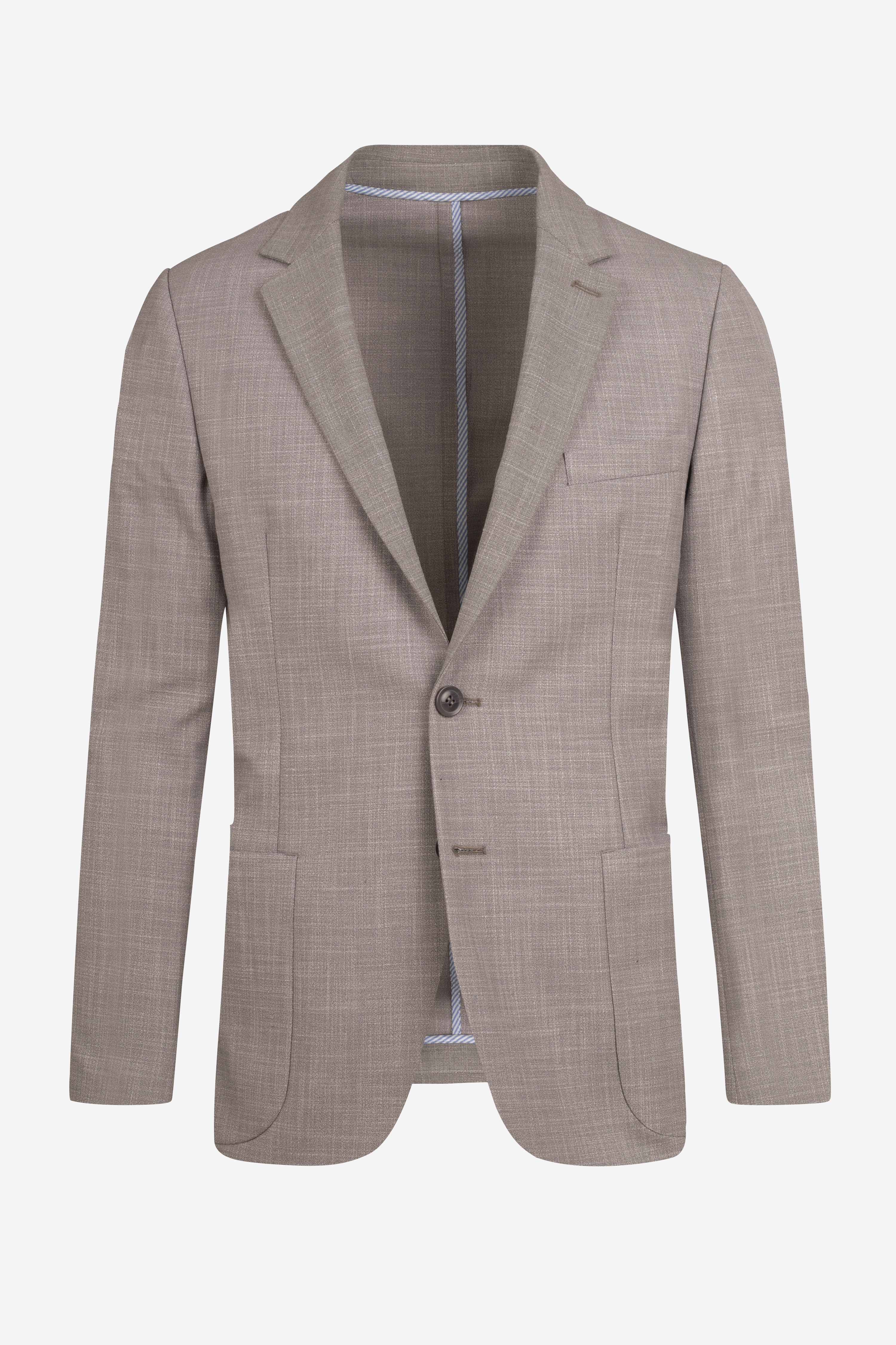 Contemporary Fit Sand Beige Havana Blazer