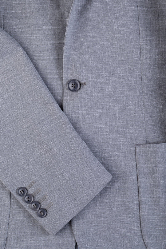 Contemporary Fit Light Gray Havana Blazer