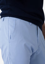 Contemporary Fit Baby Blue Gabardine