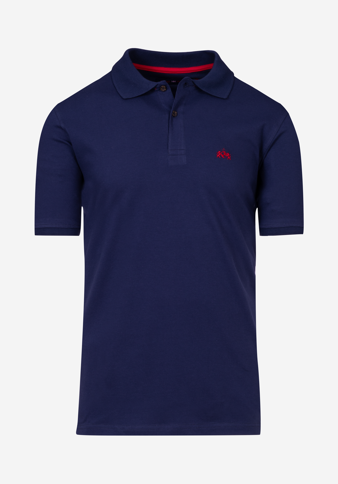 Navy Cotton Lycra Polo Shirt