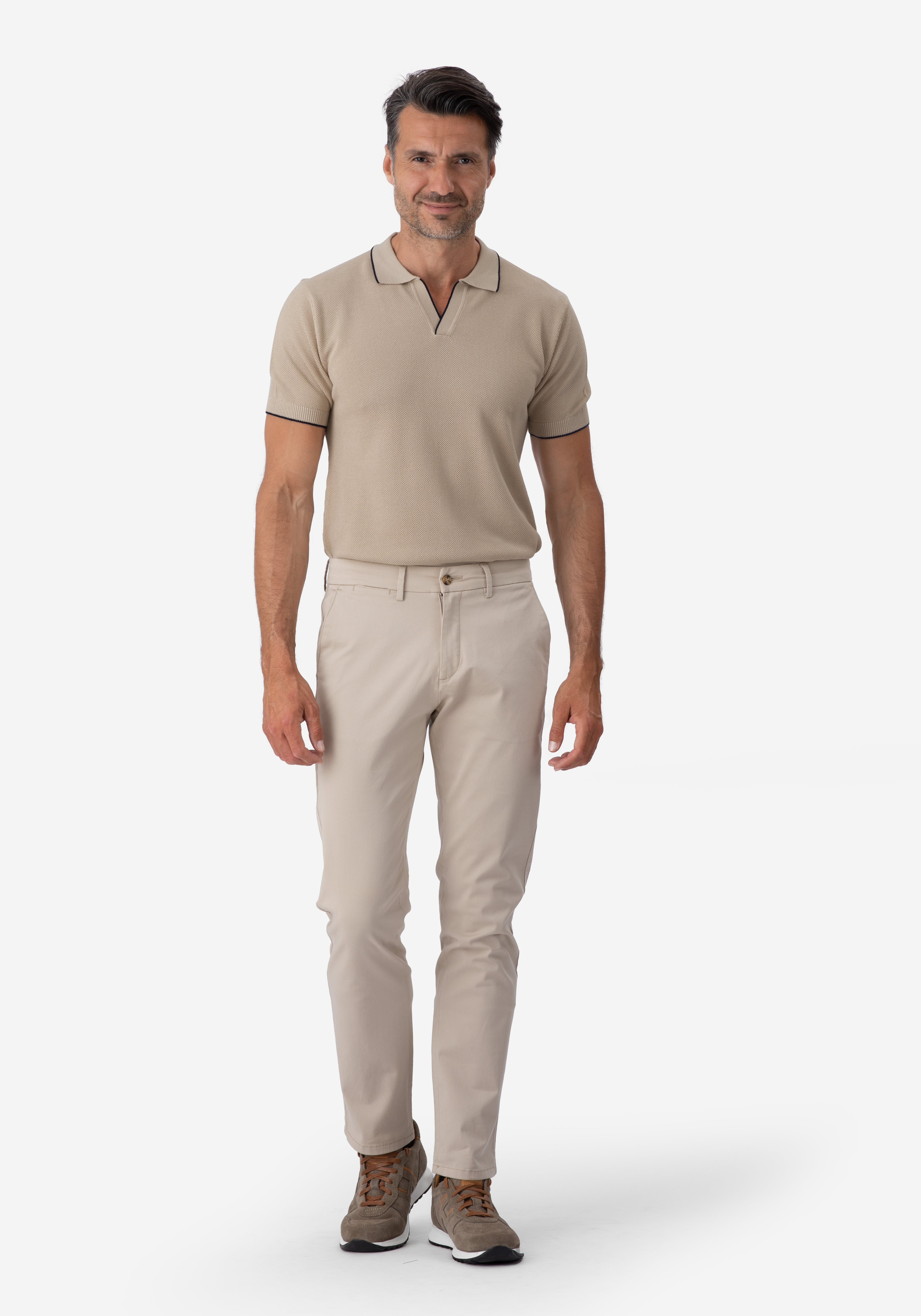Beige Gabardine