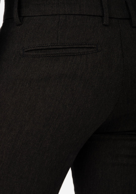 Dark Brown Cavarly Twill Pants
