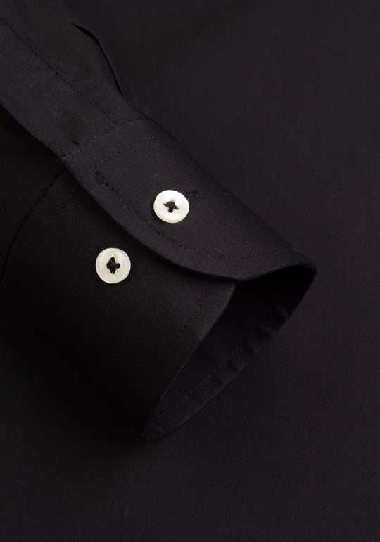 Panther Black Cotton Lycra Shirt
