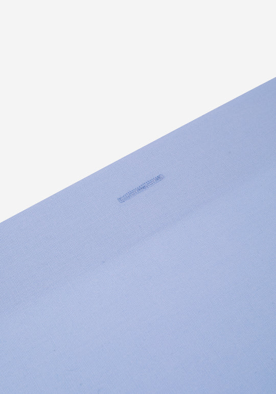 Frosted Blue Cotton Lycra Shirt