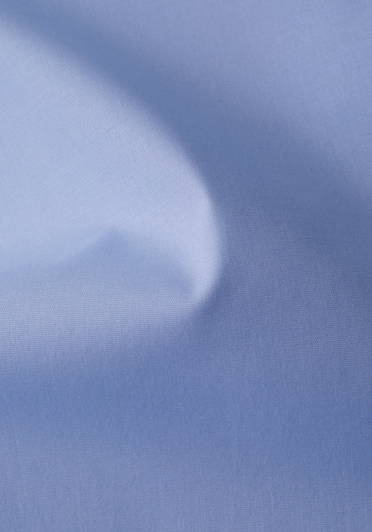 Frosted Blue Cotton Lycra Shirt
