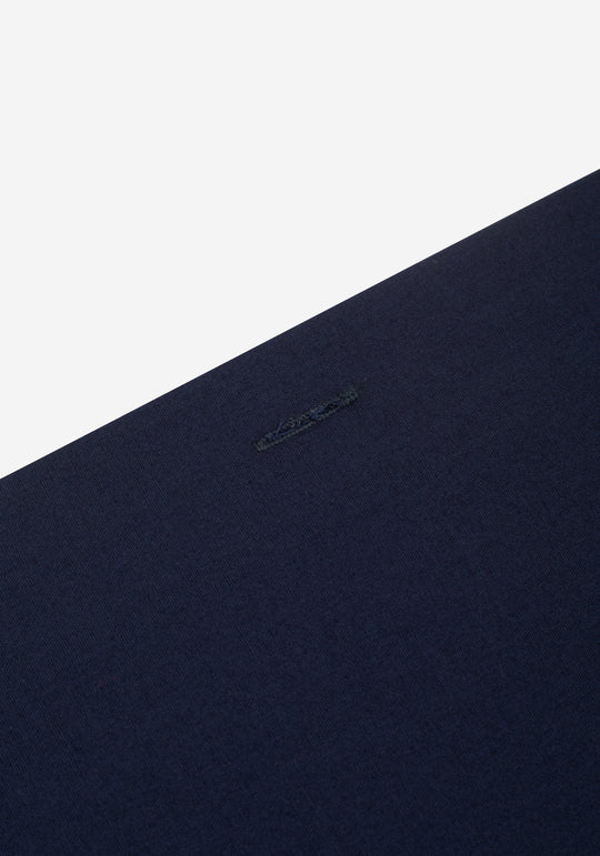 Infinite Navy Cotton Lycra Shirt