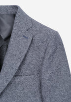 Slim Fit Twilight Blue Grey Blazer