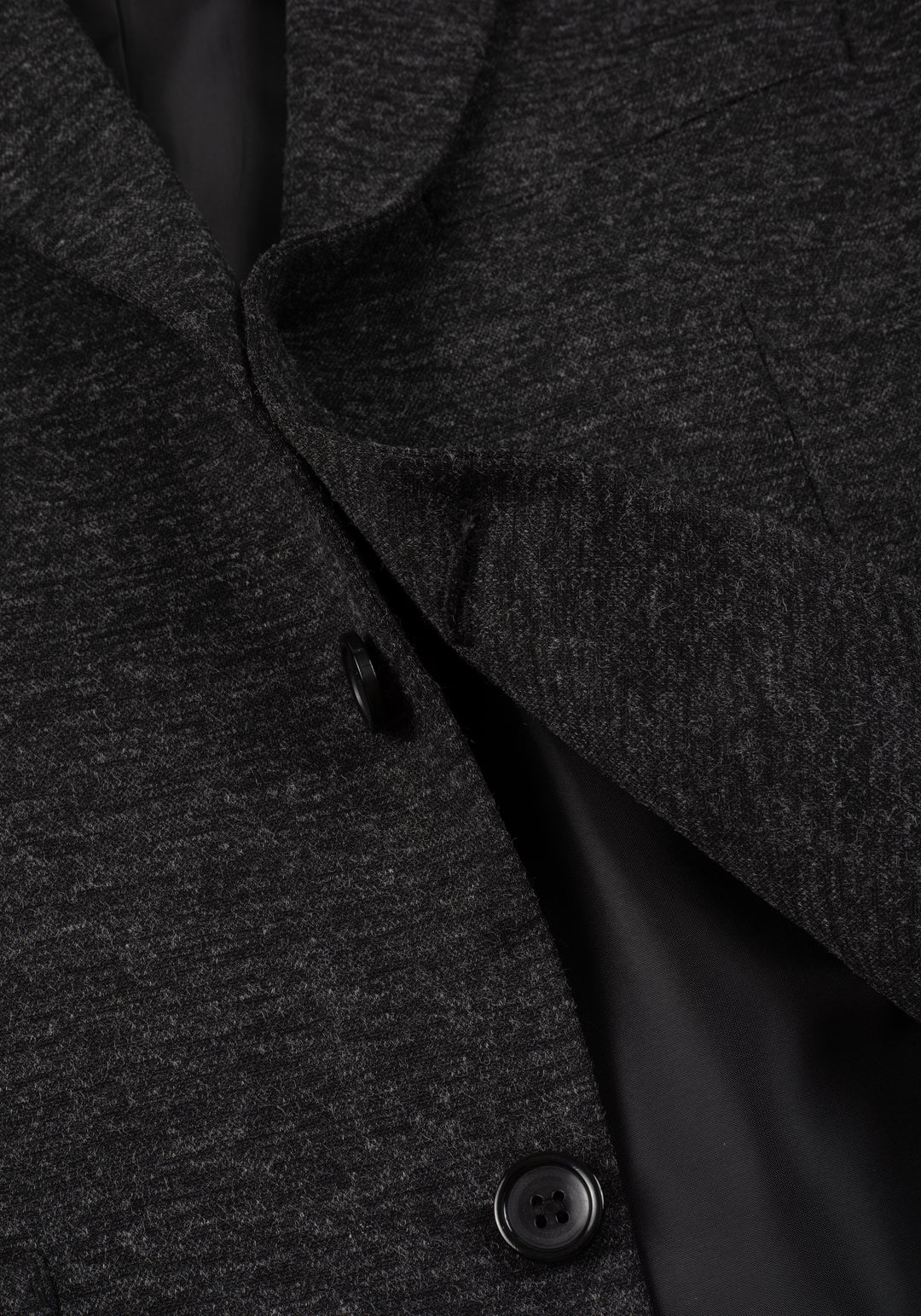 Contemporary Fit Slate Grey Heavy Brushed Blazer