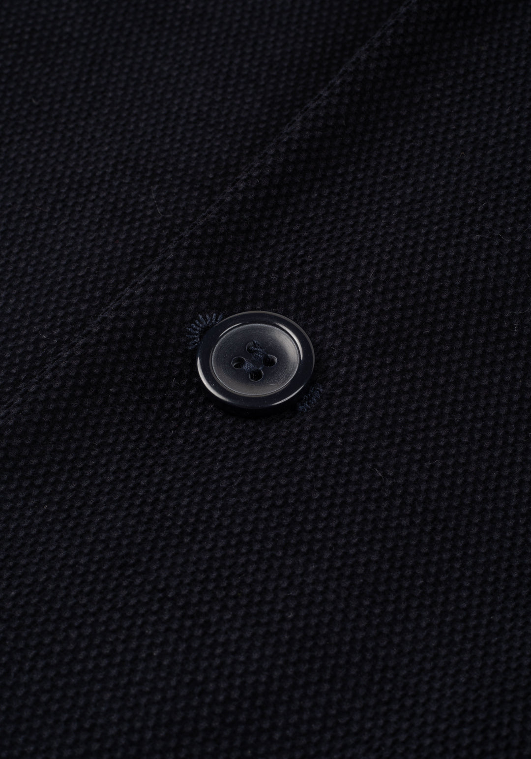 Slim Fit Shadow Navy Dotted Pique Blazer