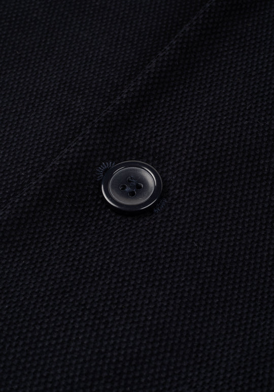 Slim Fit Shadow Navy Dotted Pique Blazer