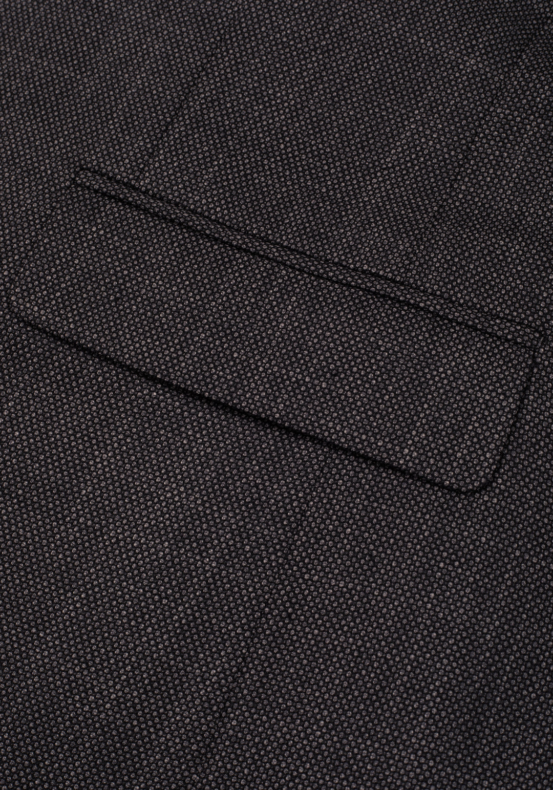 Contemporary Fit Iron Grey Dotted Blazer