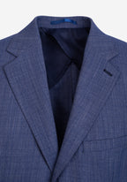 Contemporary Fit Cornflower Blue Havana Blazer