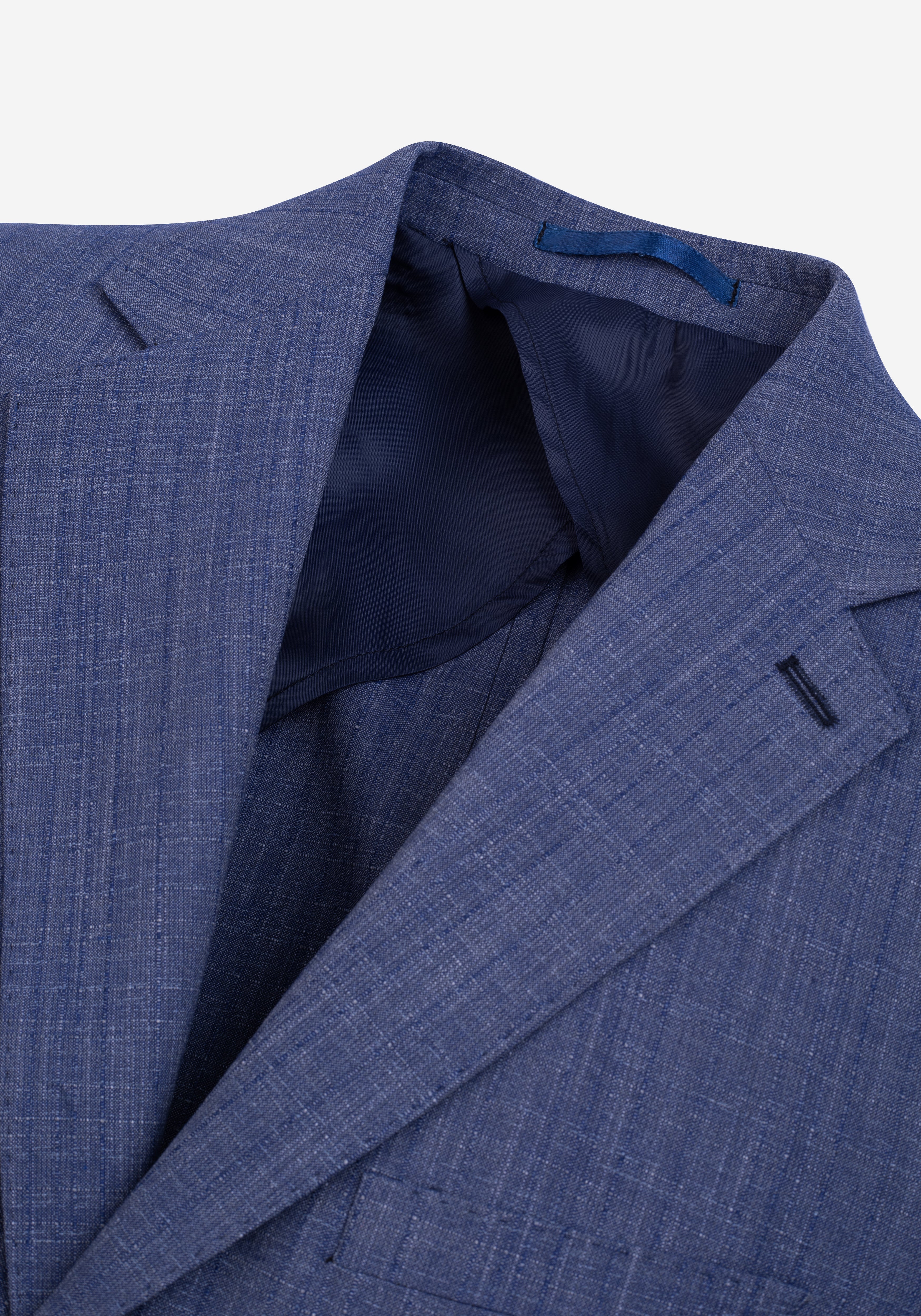 Contemporary Fit Cornflower Blue Havana Blazer