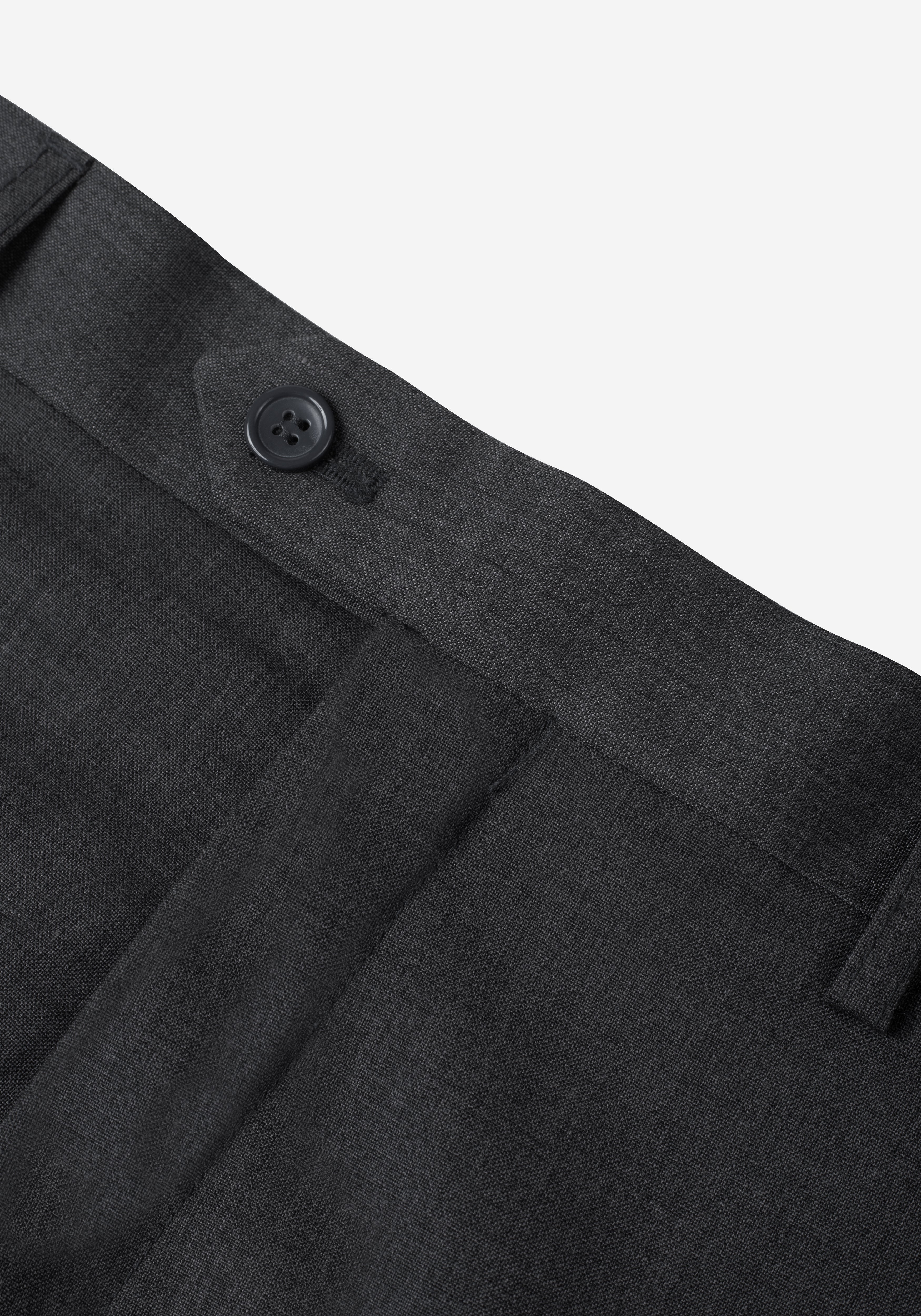 Dusk Grey Poly Wool Pants