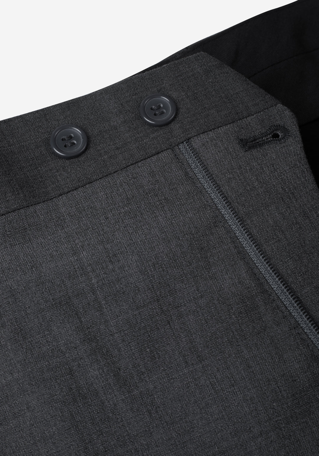 Dusk Grey Poly Wool Pants