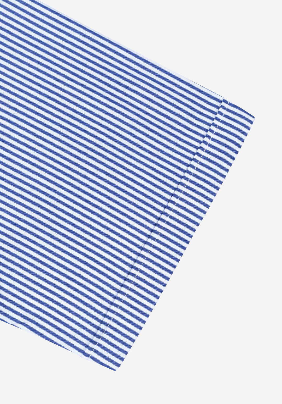True Blue Stripe Twill Shirt - Short Sleeve