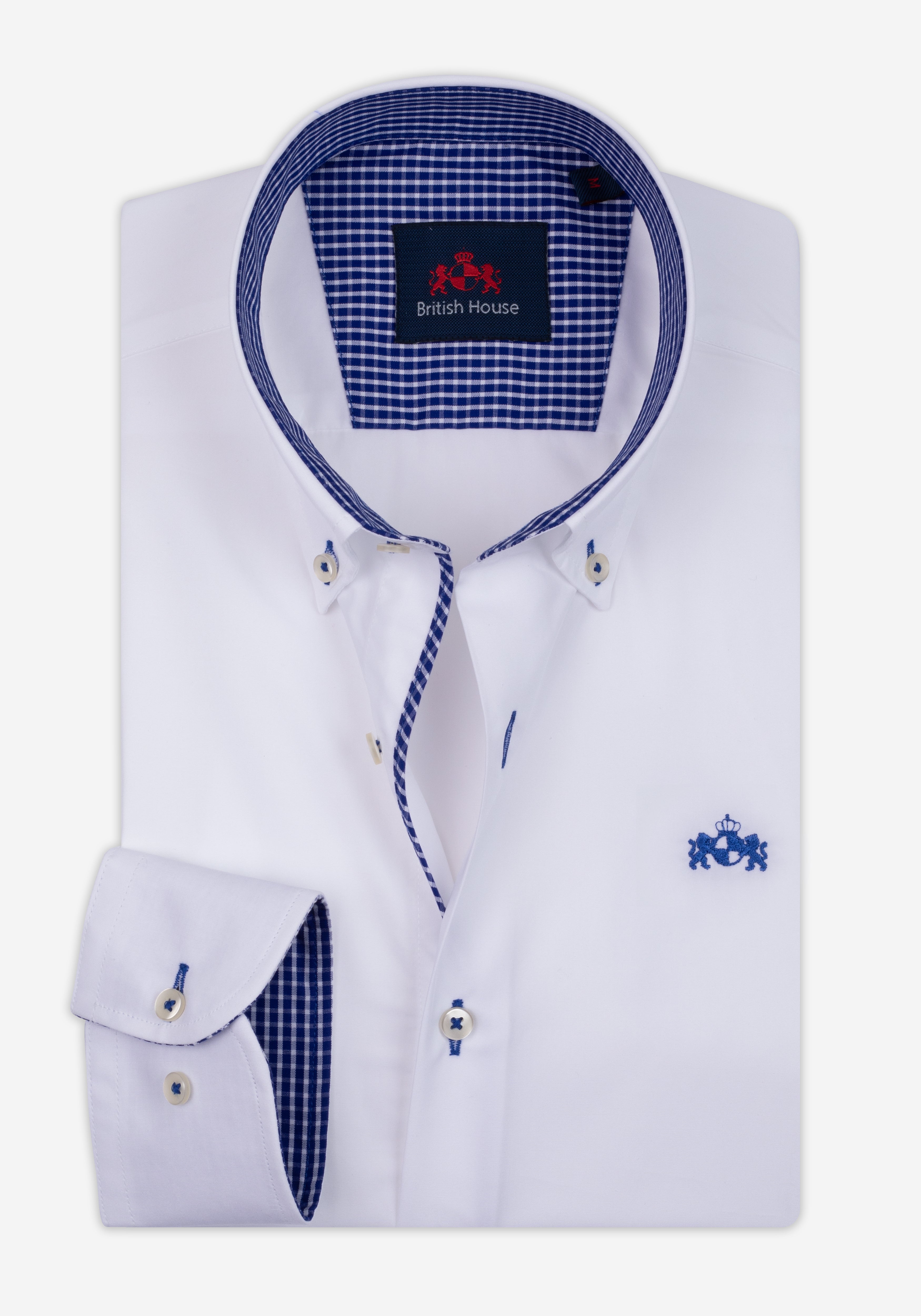 Glistening White Poplin Liquid Ammonia Shirt