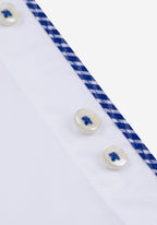 Glistening White Poplin Liquid Ammonia Shirt