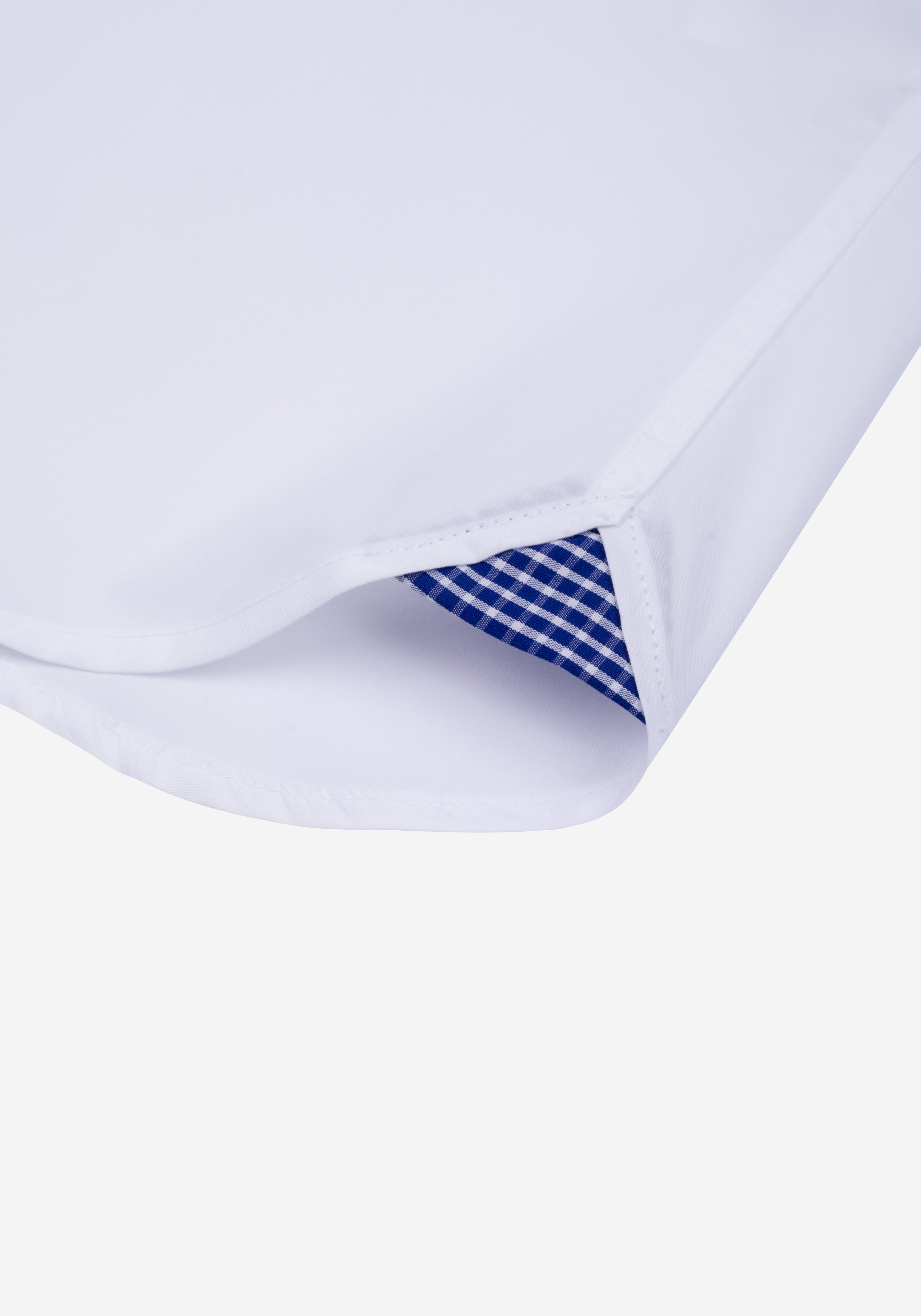 Glistening White Poplin Liquid Ammonia Shirt