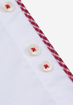 Pale White Poplin Liquid Ammonia Shirt