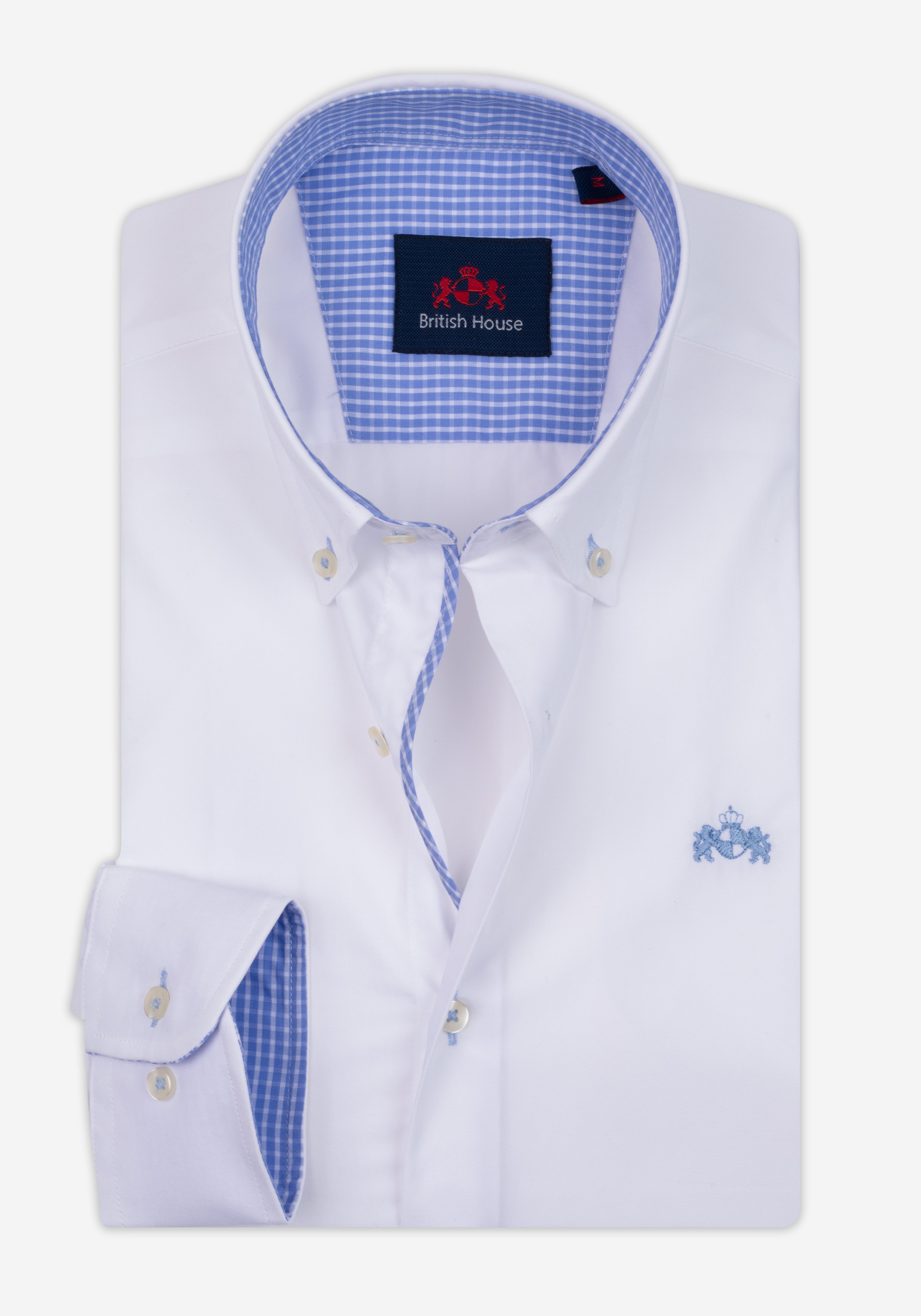 Frosted White Poplin Liquid Ammonia Shirt