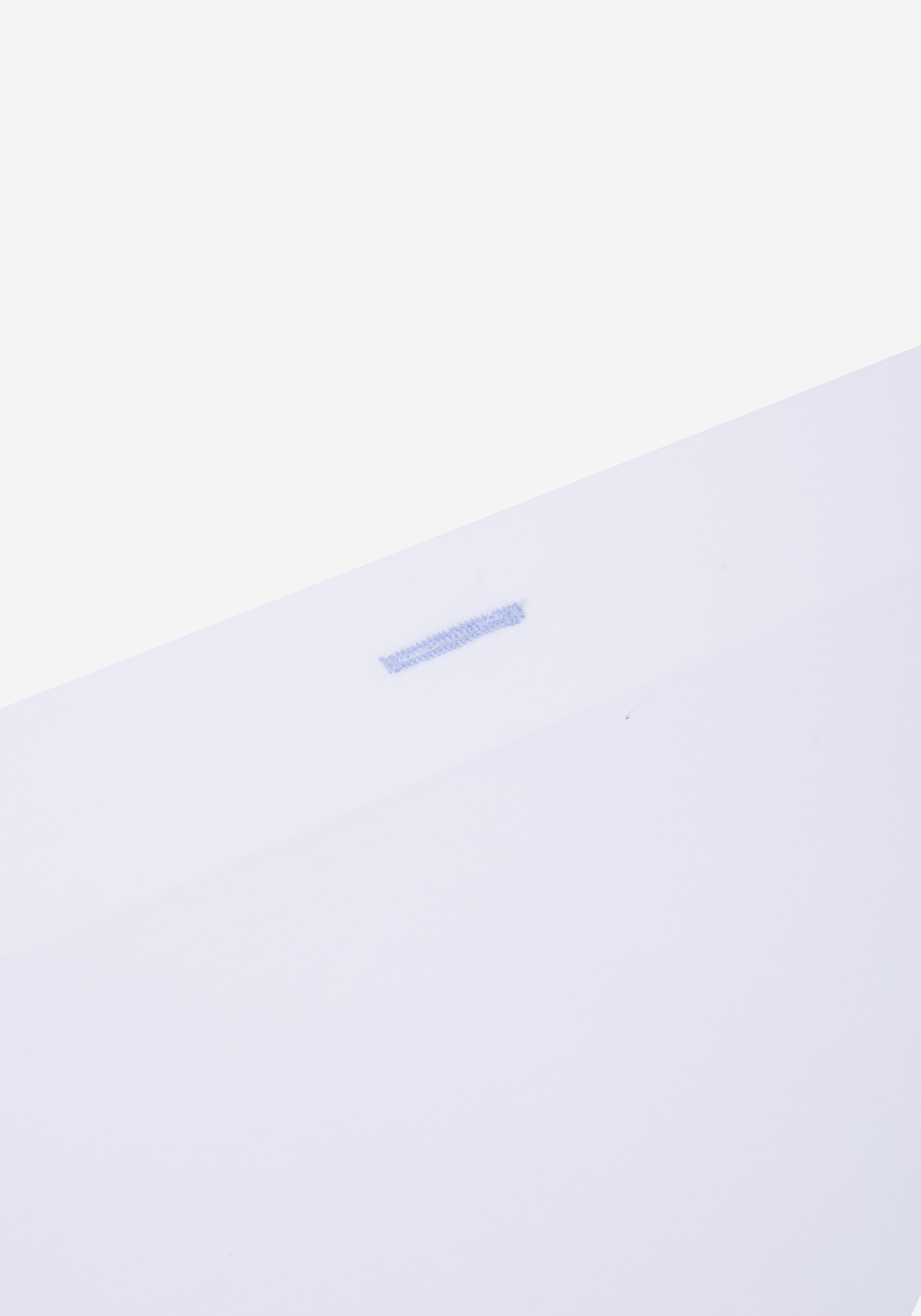 Frosted White Poplin Liquid Ammonia Shirt