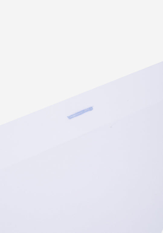 Frosted White Poplin Liquid Ammonia Shirt