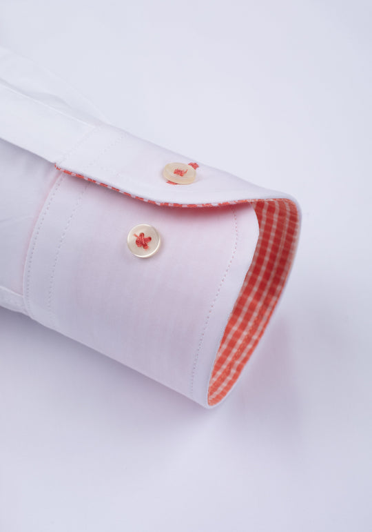 Mystic White Poplin Liquid Ammonia Shirt