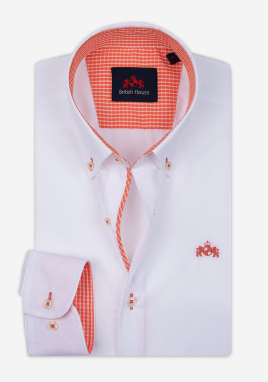 Mystic White Poplin Liquid Ammonia Shirt