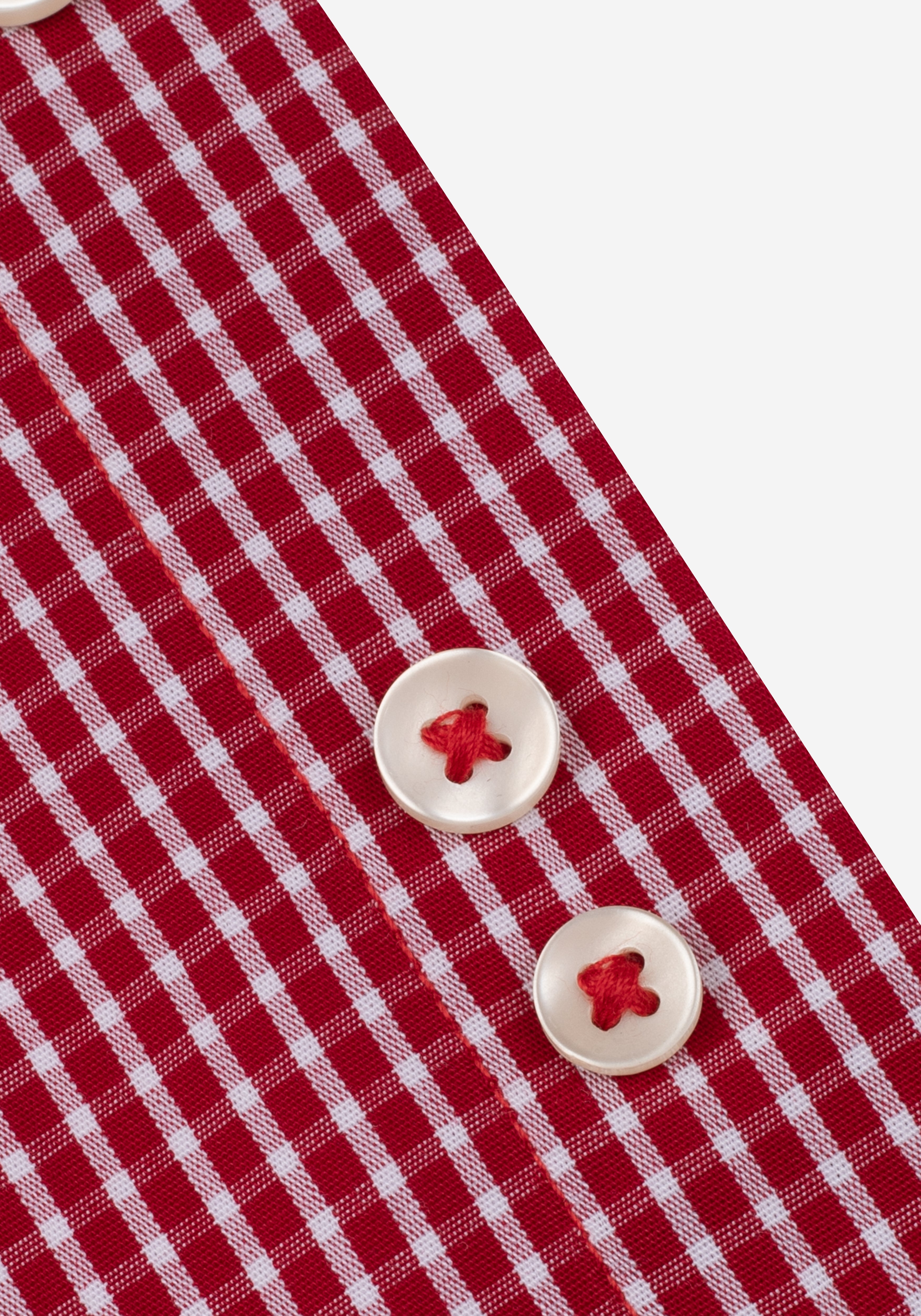 Blaze Red Checked Poplin Shirt