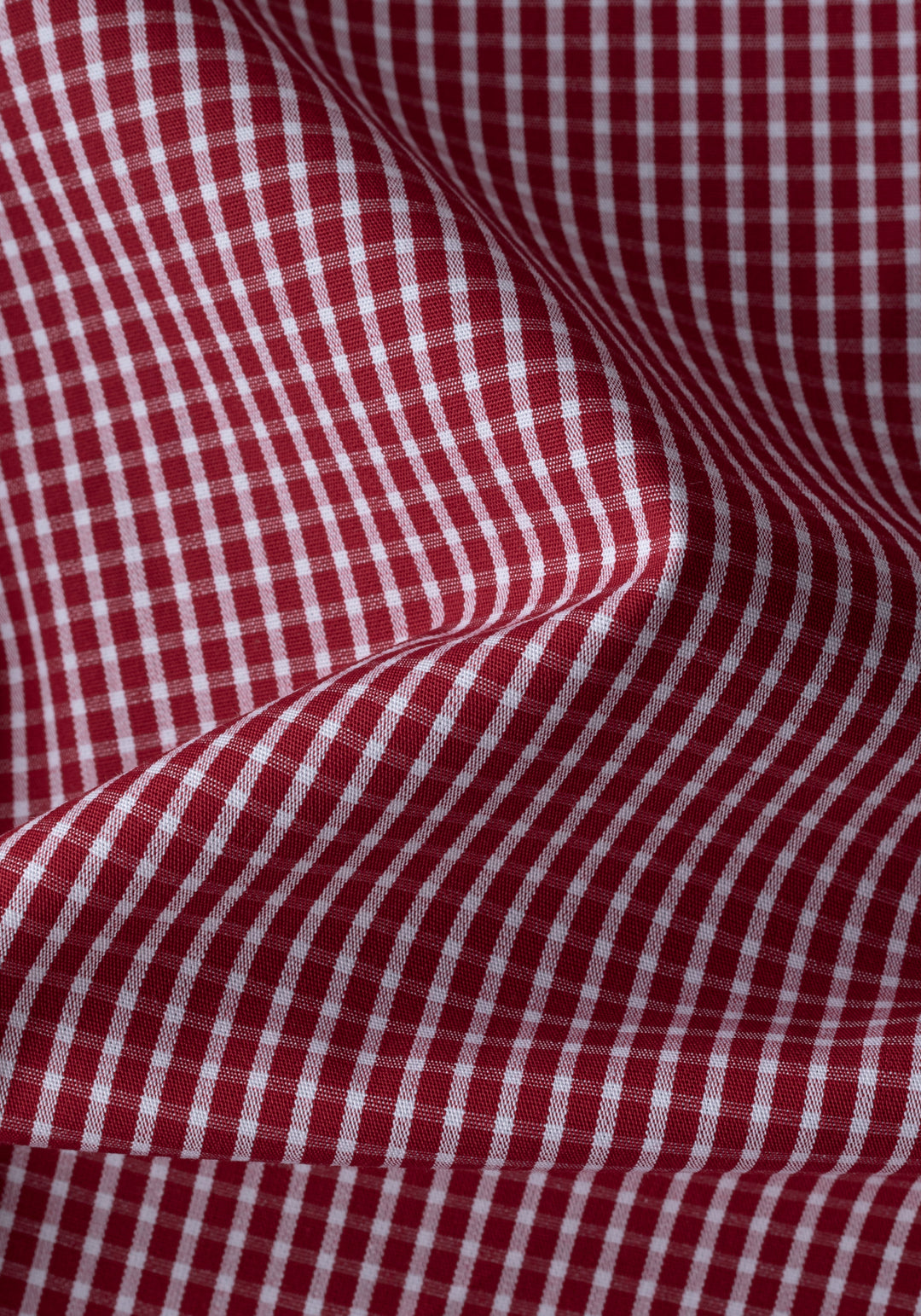 Blaze Red Checked Poplin Shirt