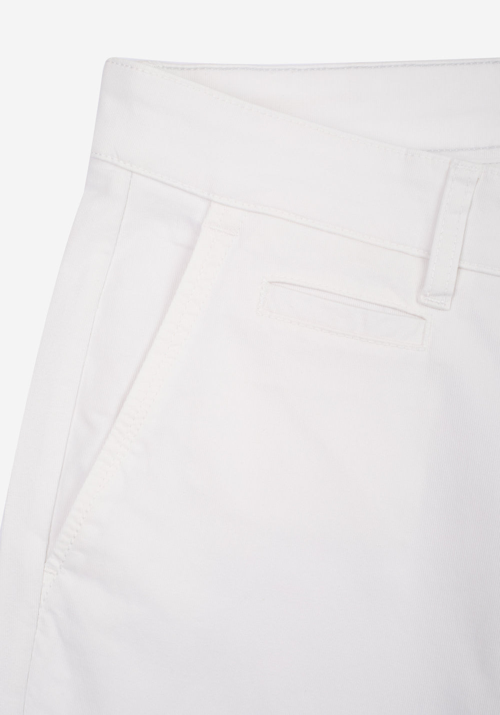 Pearl White Gabardine