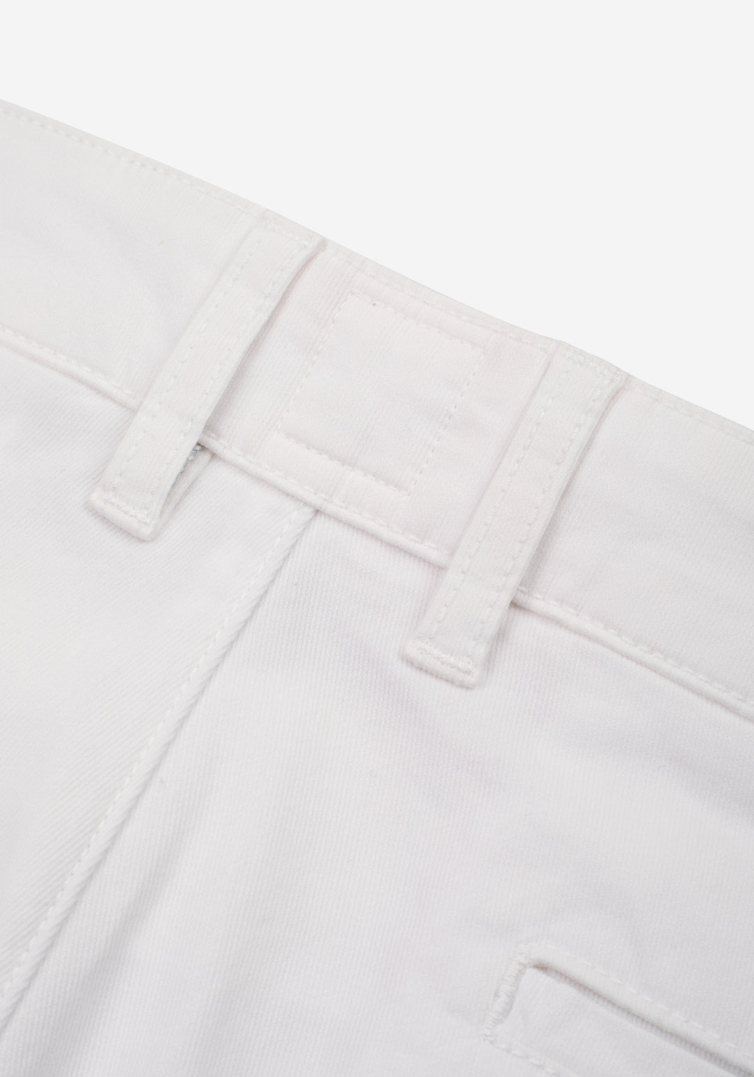 Pearl White Gabardine