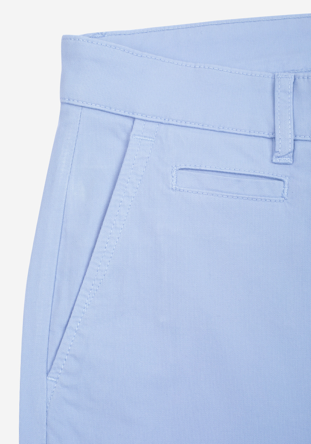 Light Tropic Blue Gabardine