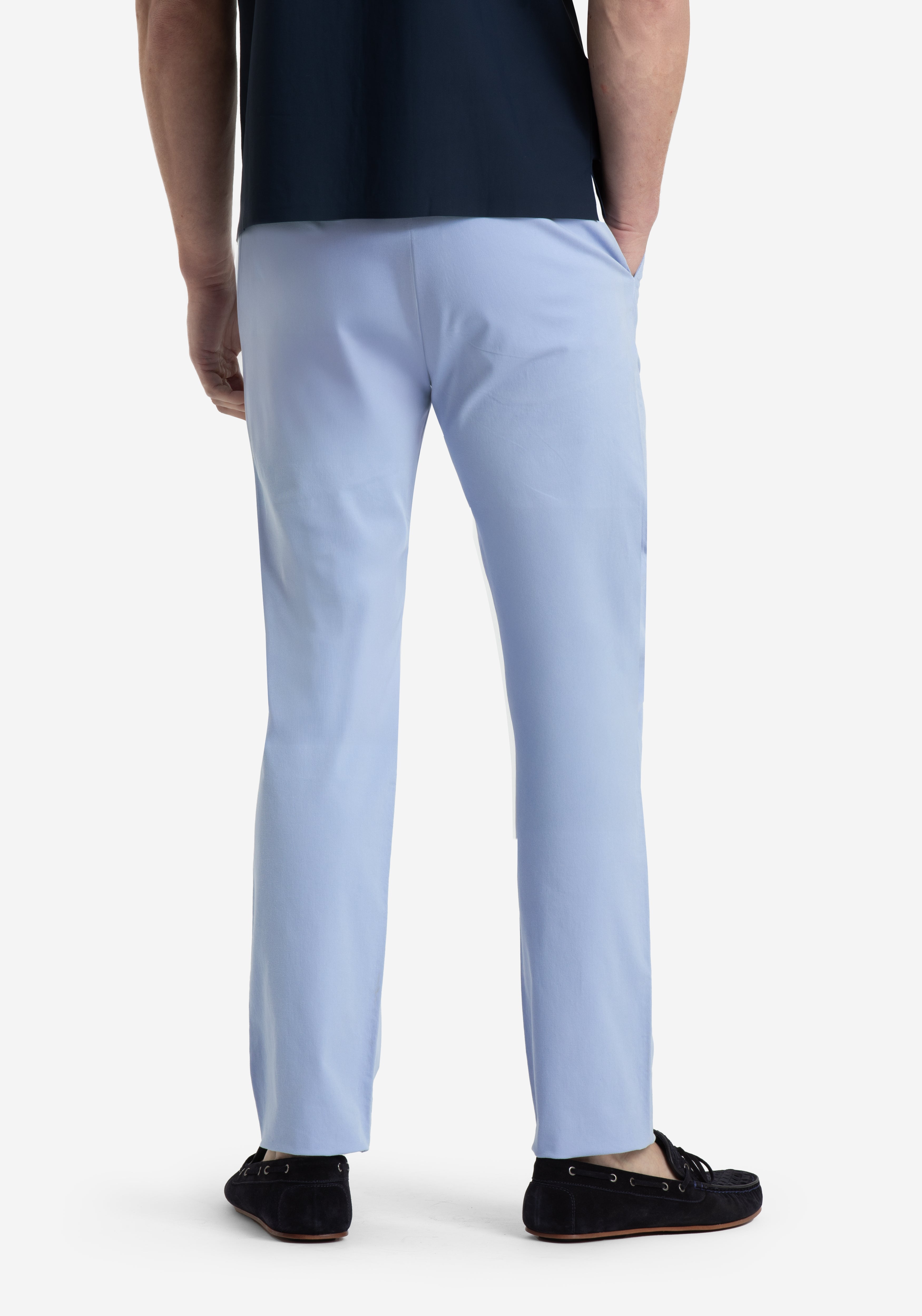 Light Tropic Blue Gabardine