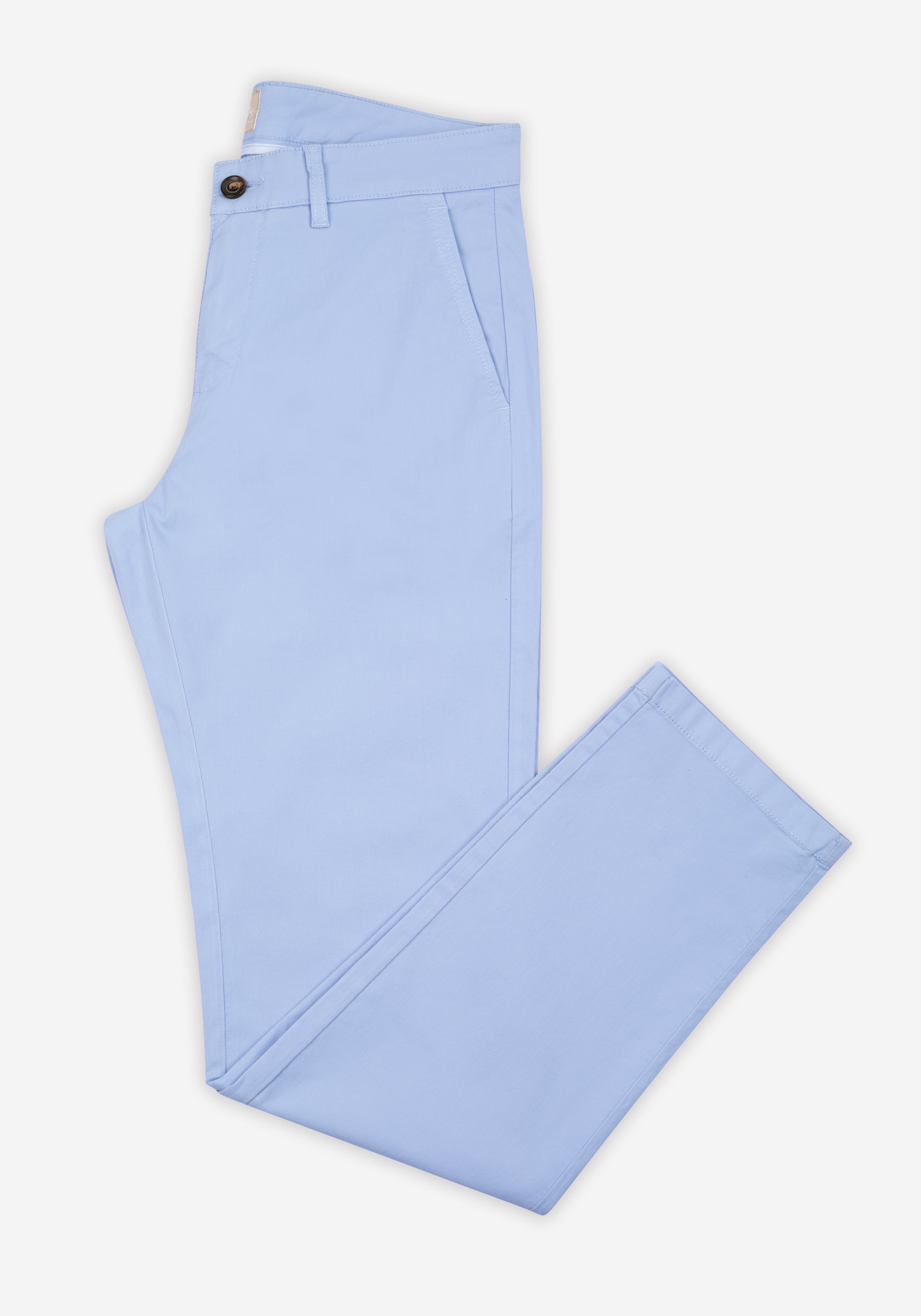 Light Tropic Blue Gabardine