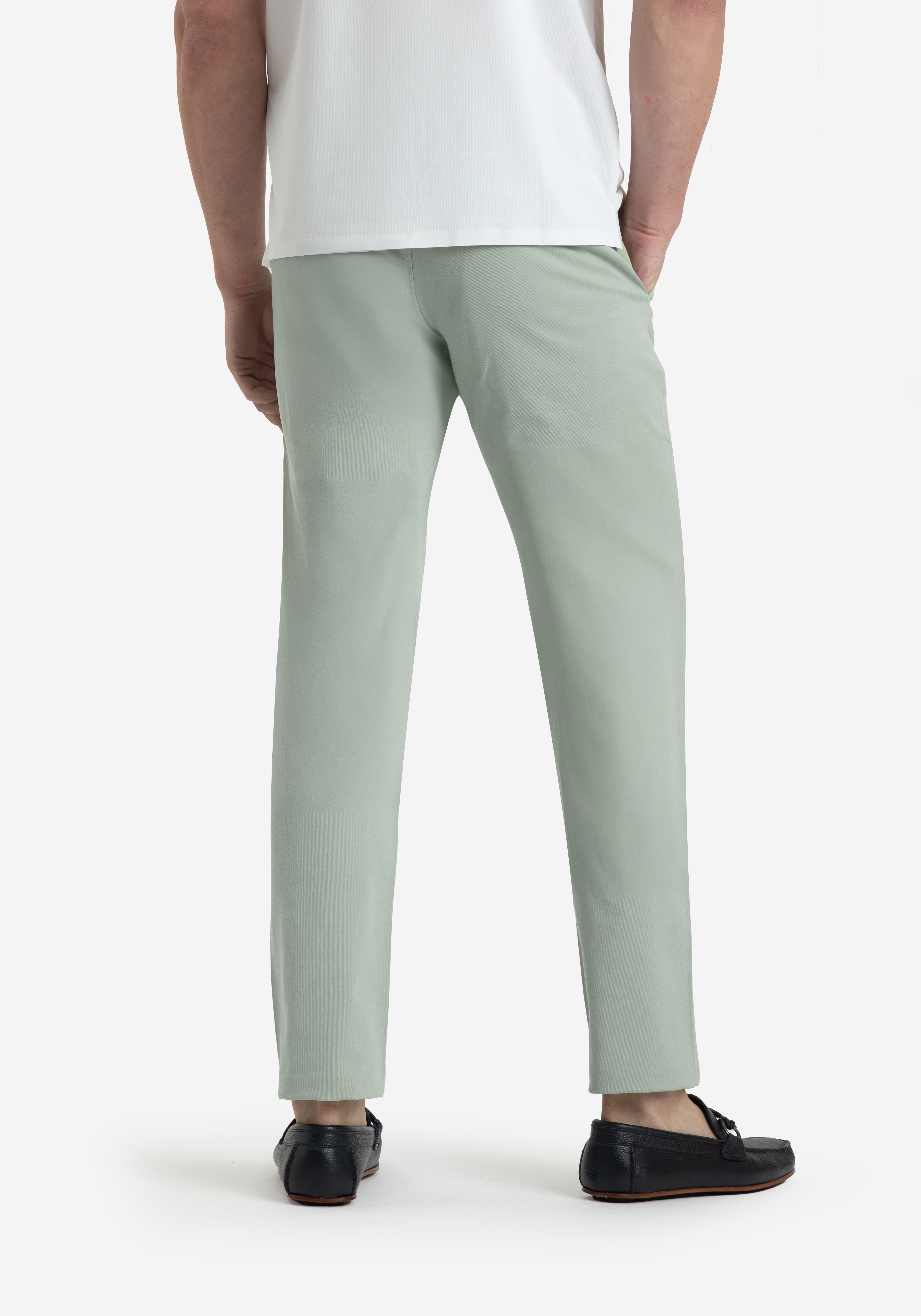 Pastel Mint Gabardine