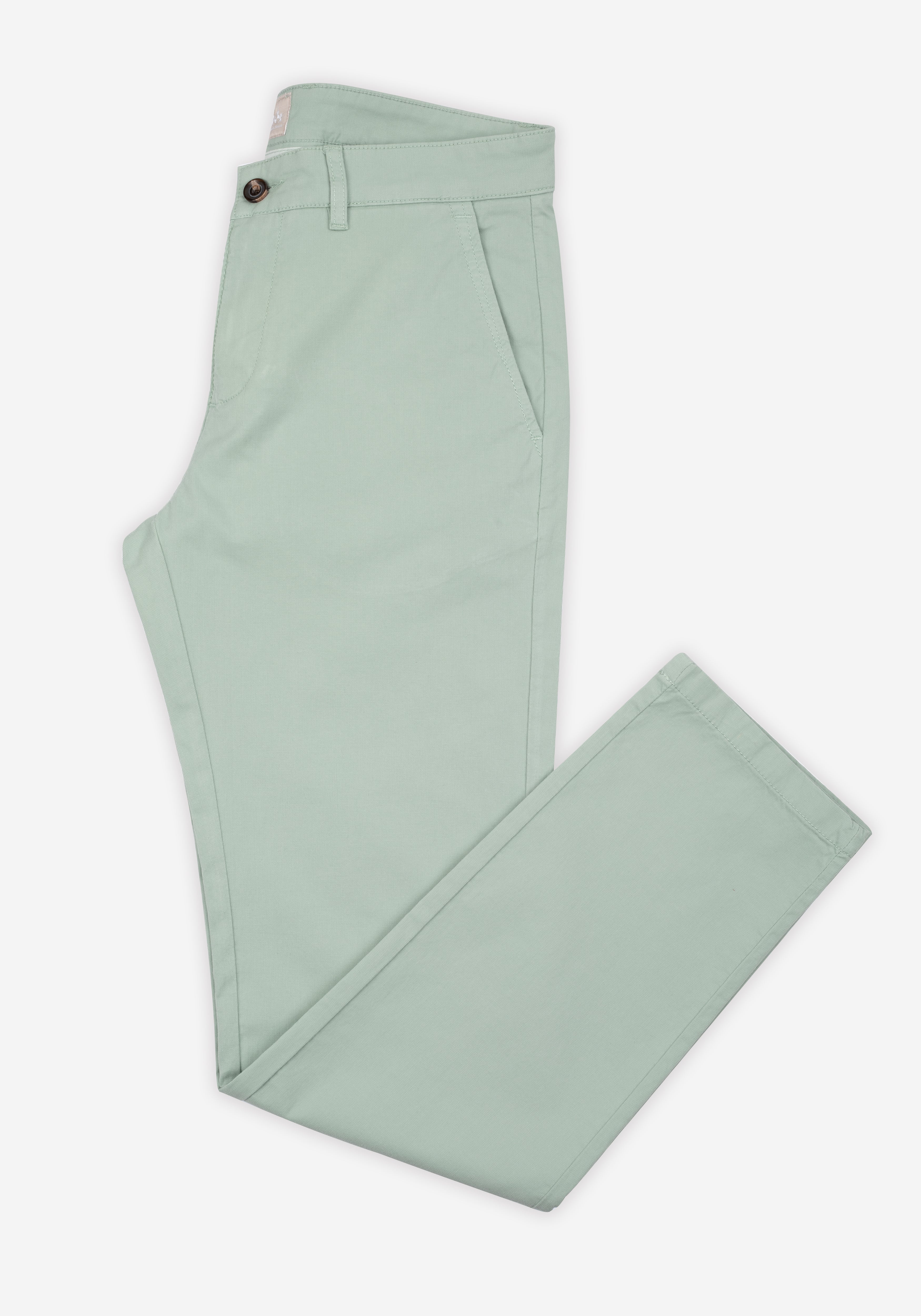 Pastel Mint Gabardine