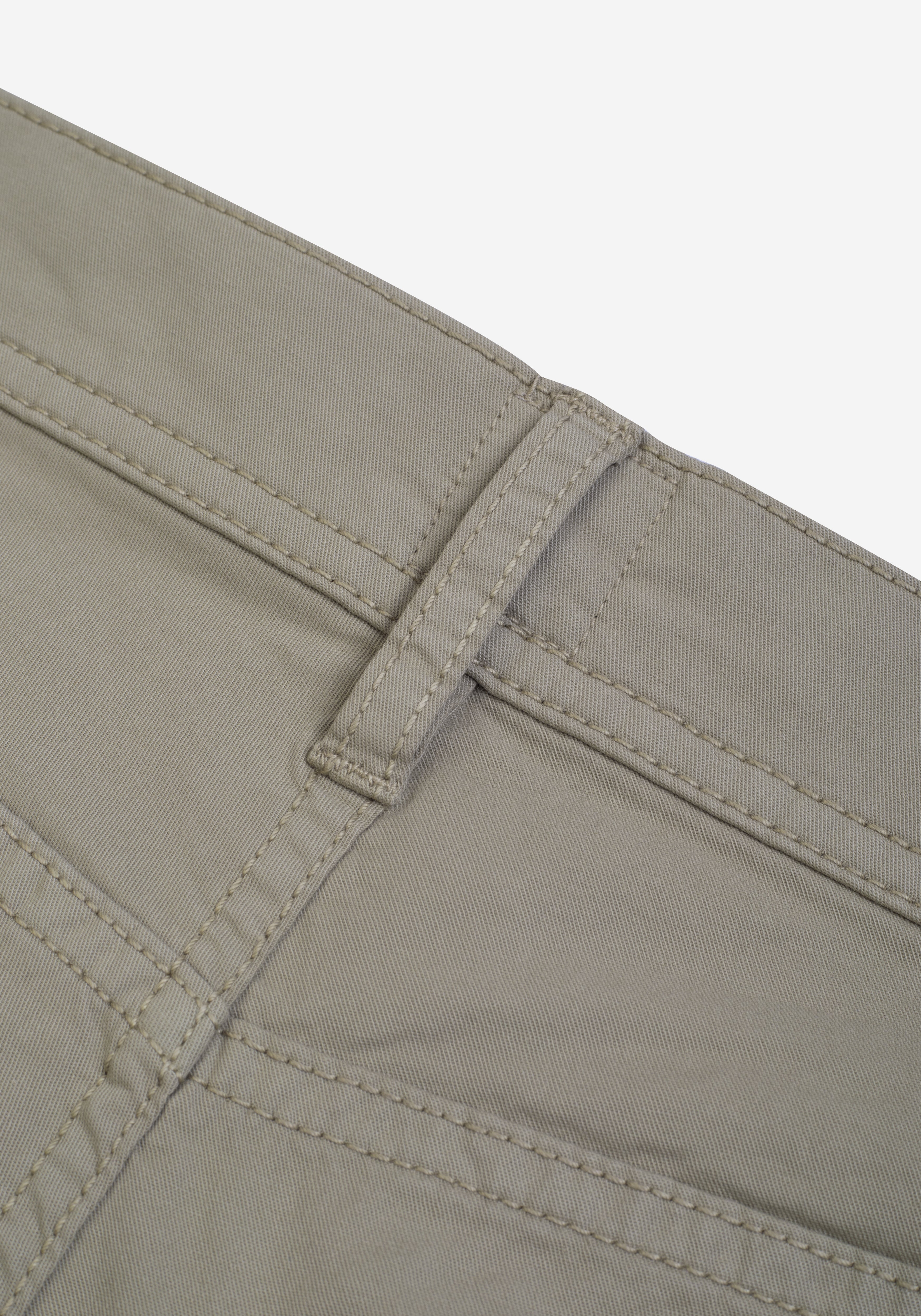 Pale Olive Twill Gabardine