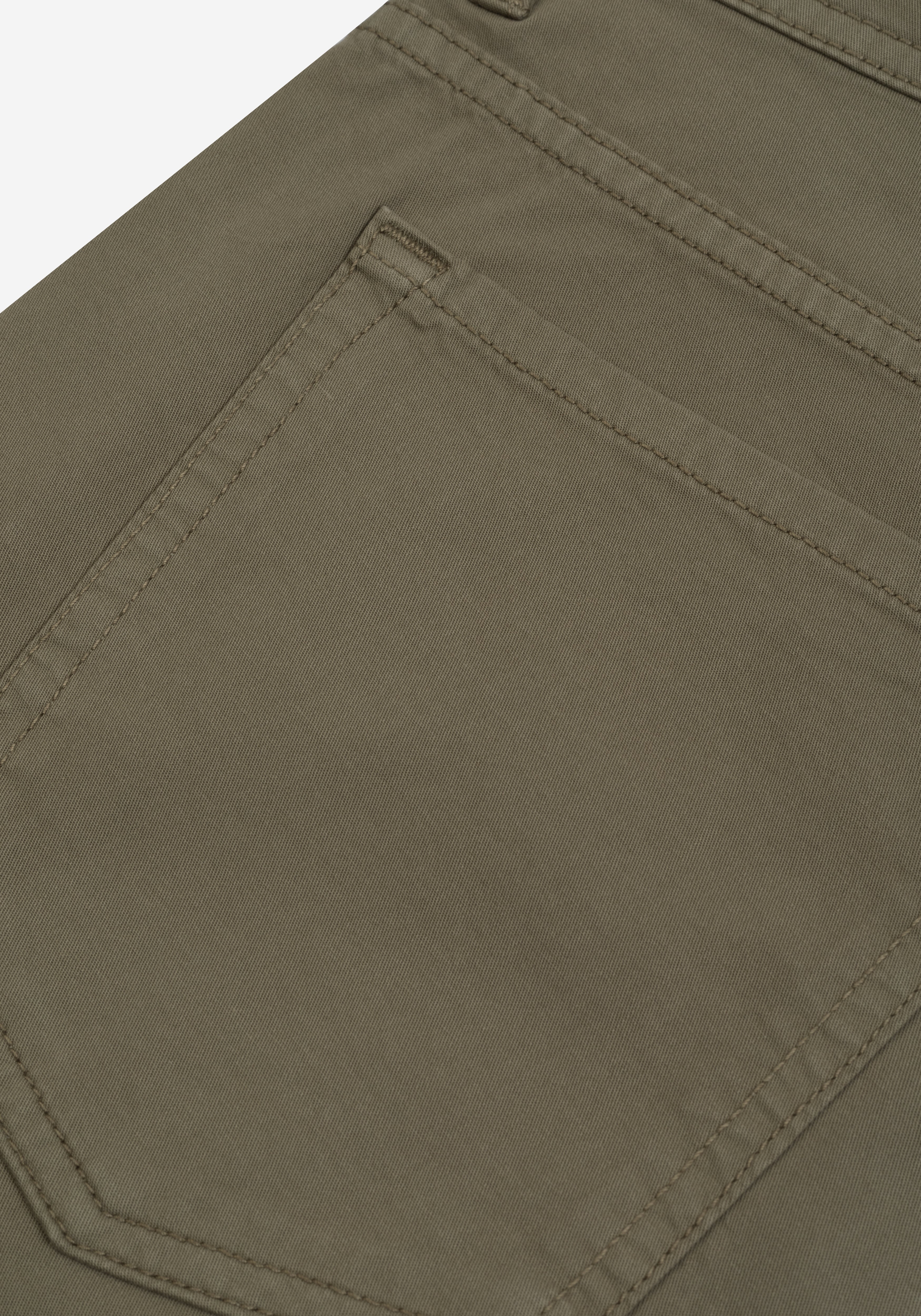 Deep Olive Twill Gabardine