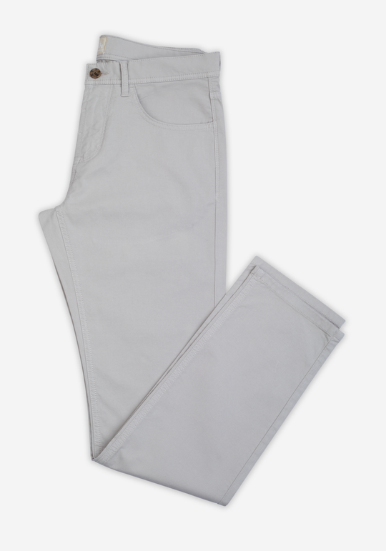 Sheen Silver Twill Gabardine