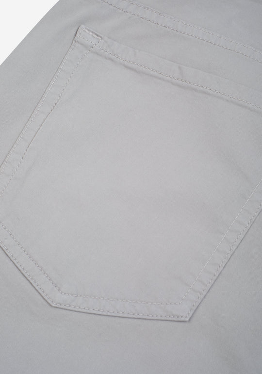 Sheen Silver Twill Gabardine